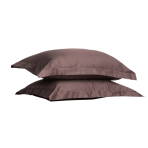 Premium satino pagalvių užvalkalai „Chocolate“ 1 vnt.