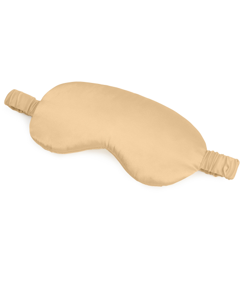 Silk Sleep Mask "Sandstone". Jewelry