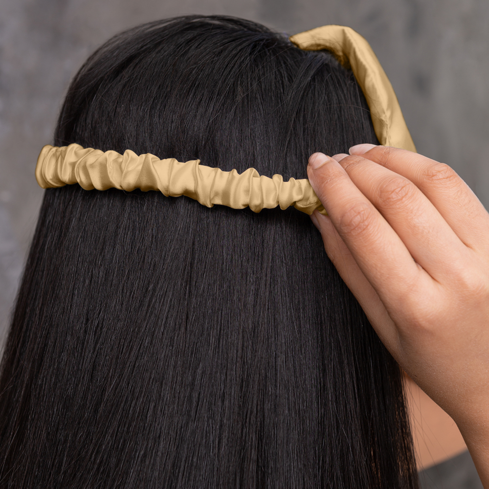 Silk Sleep Mask "Sandstone". Jewelry. Luxurious silk eye mask for quality sleep