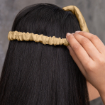 Silk Sleep Mask "Sandstone". Jewelry. Luxurious silk eye mask for quality sleep