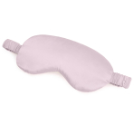 Silk Sleep Mask „Perfume“. Jewelry. Light lilac silk sleep mask
