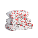 Bedding Set „Poppy“. Cotton bedding sets, 140x200 cm