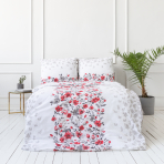 Bedding Set „Poppy“. Cotton bedding sets, 140x200 cm