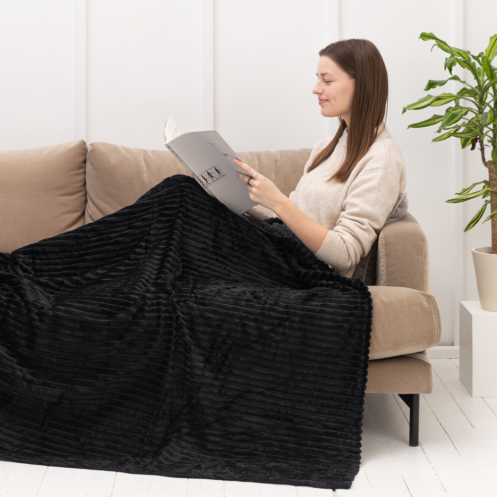 Plaid „Raven“, 160x200 cm, 200x220 cm