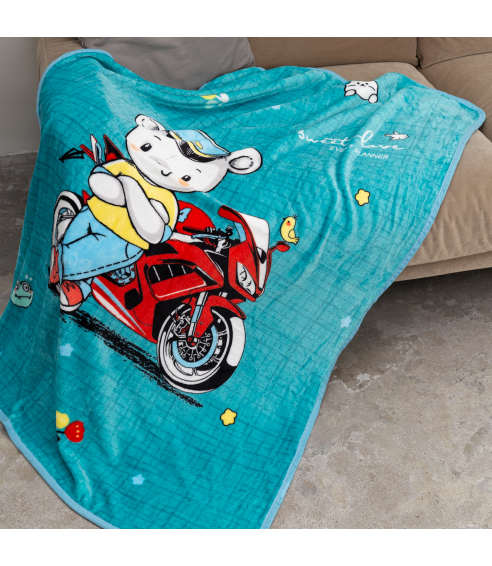 Kids’ blanket „Speed“. Blankets