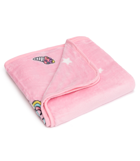 Kids’ blanket „Unicorn“. Kids bedding
