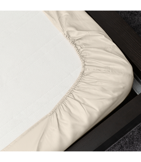 Cotton Fitted Sheet „Canary“. Fittedsheets