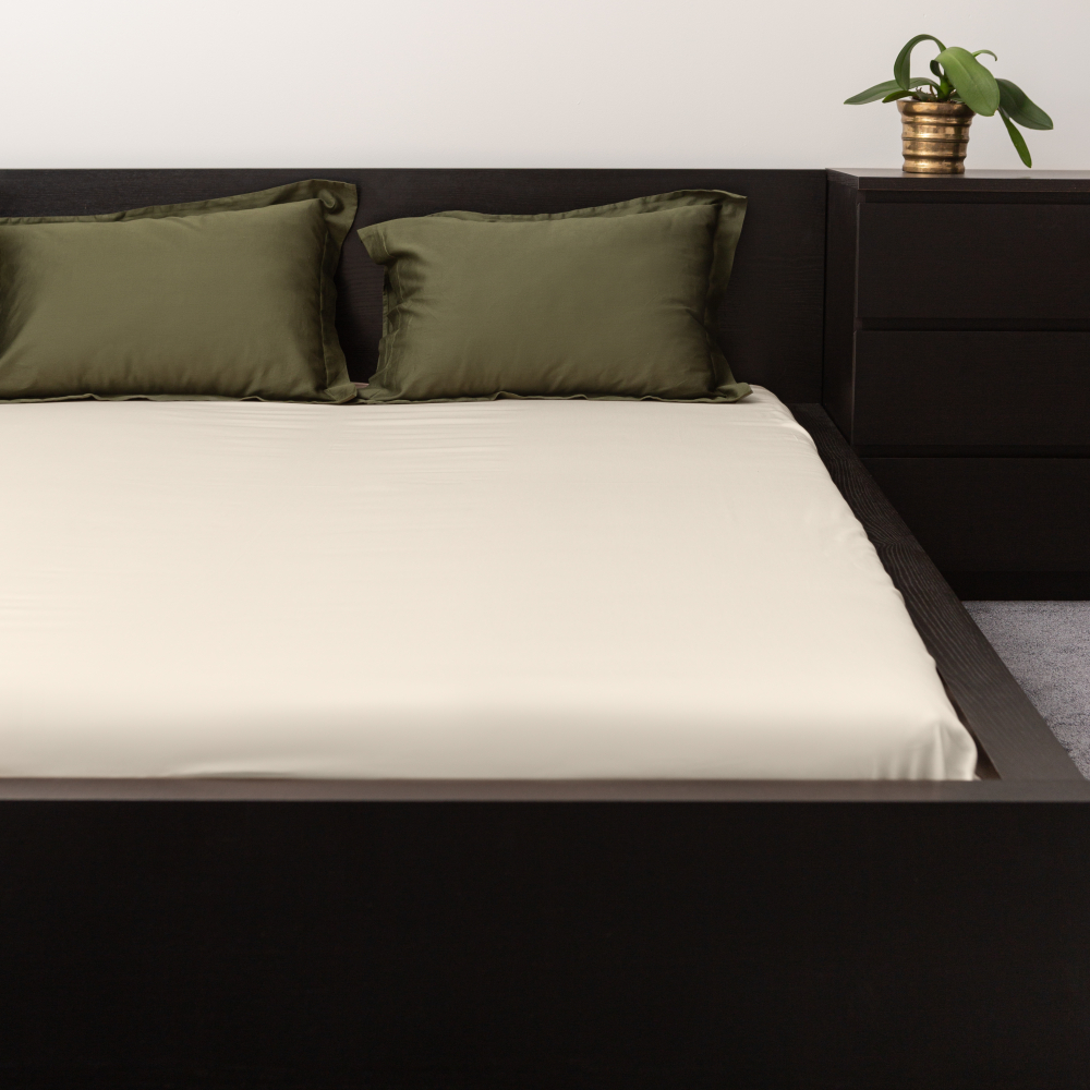 Cotton Fitted Sheet „Canary“, 80x200 cm, 90x200 cm, 120x200 cm, 140x200 cm, 160x200 cm, 180x200 cm