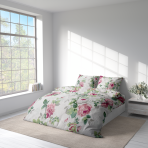 Bedding Set „Asami“. Bedding sets 200x220, 180x200 cm. Floral bedding for a romantic bedroom