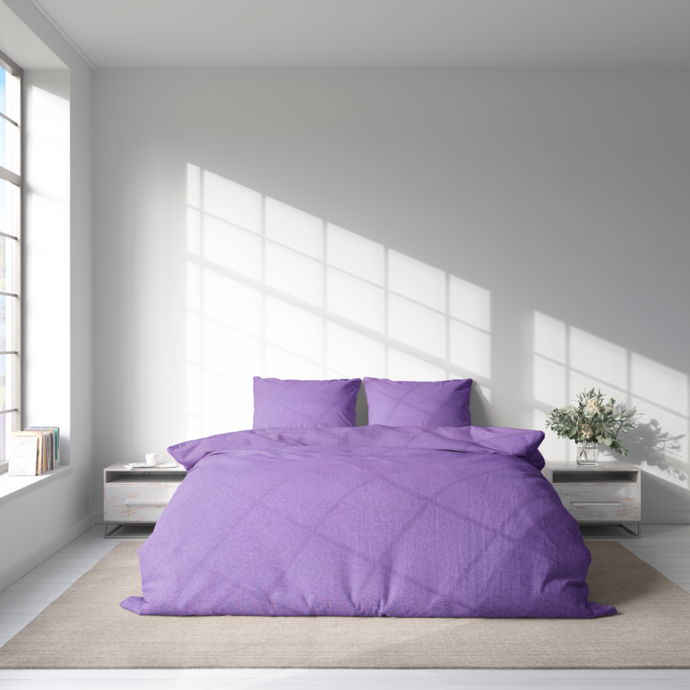 Bedding Set „Lavender“. Bedding sets 200x200, 140x200 cm, 160x200 cm, 180x200 cm, 200x200 cm, 200x220 cm