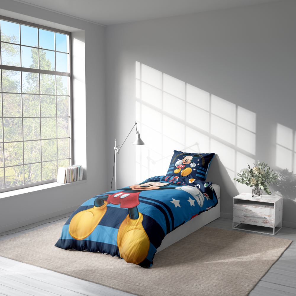 Children’s Bedding Set „Team“. Kids bedding, 140x200 cm