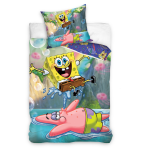 Bedding Set „SpongeBob SquarePants“. Kids bedding, 140x200 cm