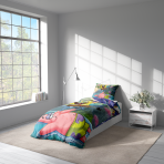 Bedding Set „SpongeBob SquarePants“. Kids bedding, 140x200 cm