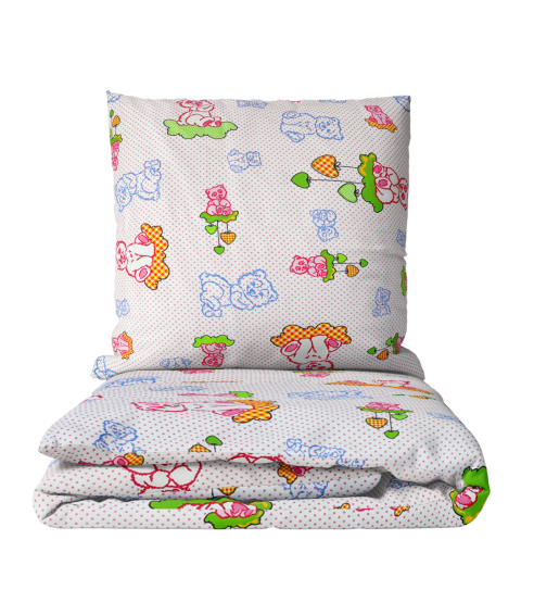 Children’s Bedding Set „Rose bears”. Kids bedding