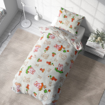 Children’s Bedding Set „Green bears”. Bedding sets with animal print, 90x120 cm, 100x135 cm, 100x140 cm, 110x140 cm, 140x200 cm, 150x200 cm