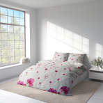 Bedding Set „Solidity“. Bedding sets with plants, 140x200 cm, 200x200 cm, 200x220 cm