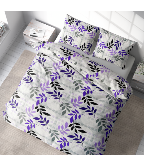 Bedding Set „Leaves“. Cotton bedding sets