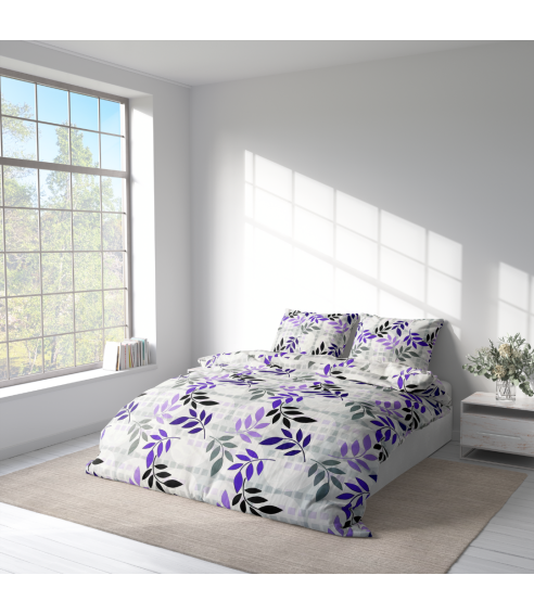 Bedding Set „Leaves“. Cotton bedding sets