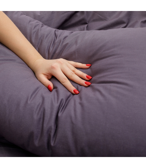 Bedding Set „Classic dark purple“. Cotton bedding sets