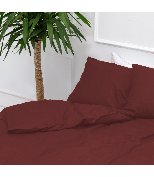 Bedding Set „Classic rust“. Cotton bedding sets