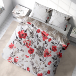 Bedding Set „Maki“. Cotton bedding sets, 140x200 cm
