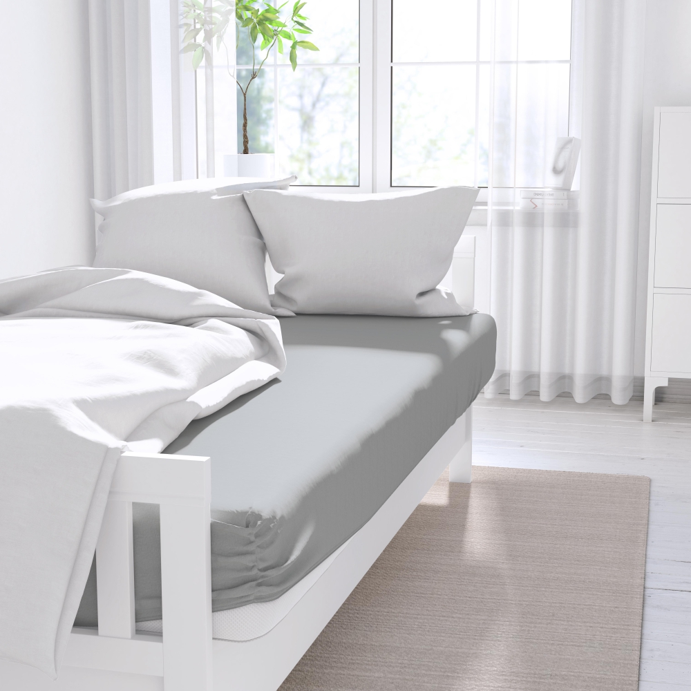 Bed Sheet "Smoke", 220x230 cm