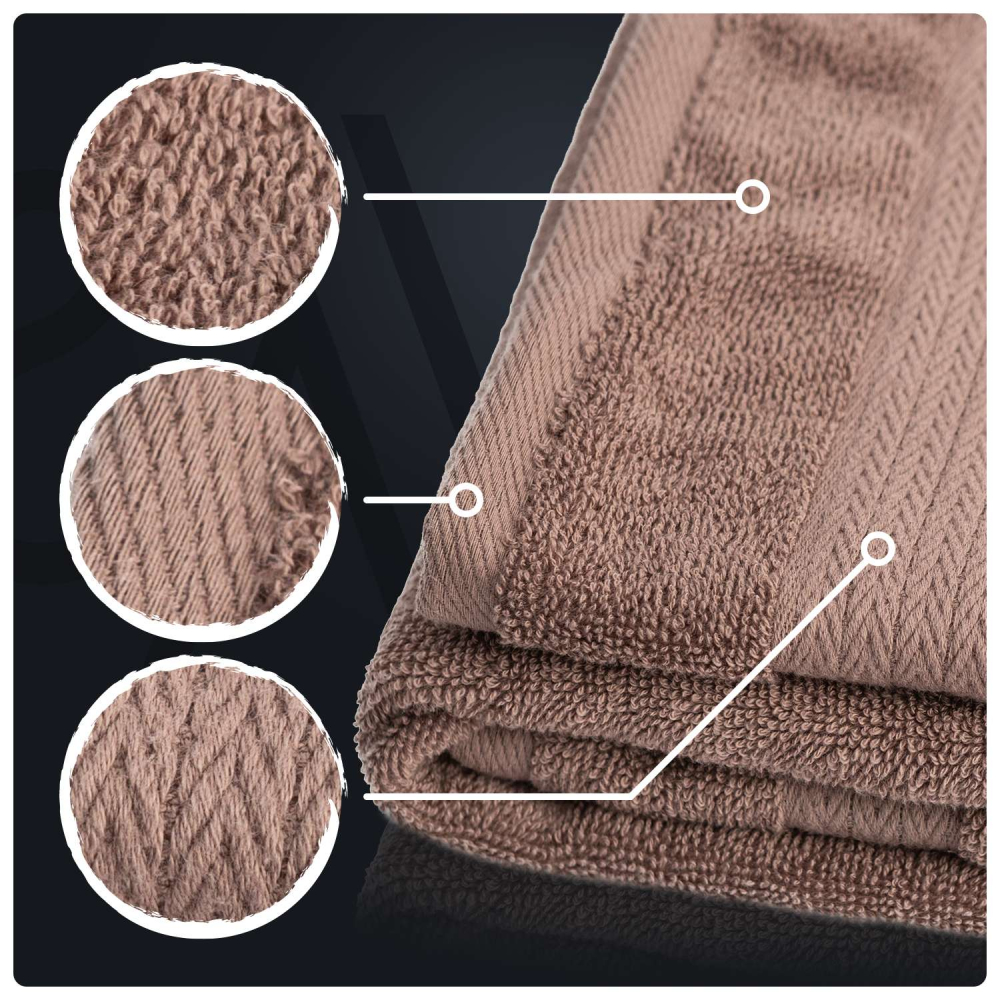 Bath towel “Brown”