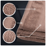 Bath towel “Brown”