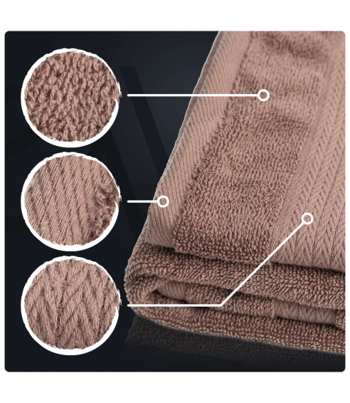 Bath towel “Brown”