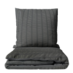 Seersucker bedding set „Jet“. Microfiber bedding sets, 200x200 cm, 200x220 cm