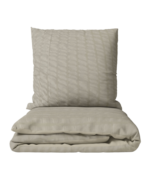 Seersucker bedding set „Oat“. Bedding sets 200x200