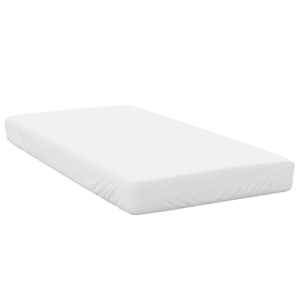 Bed Sheet „Pure white“, 150x220 cm, 180x220 cm, 220x230 cm