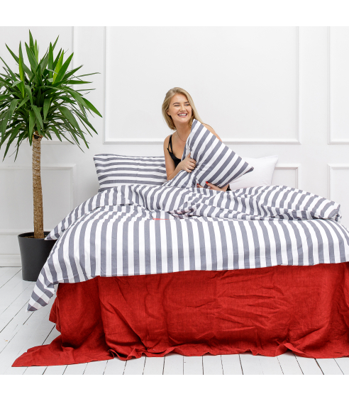 Bedding Set „Stripes“. Cotton bedding sets