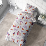 Children’s Bedding Set „Violet bears”. Kids bedding, 140x200 cm