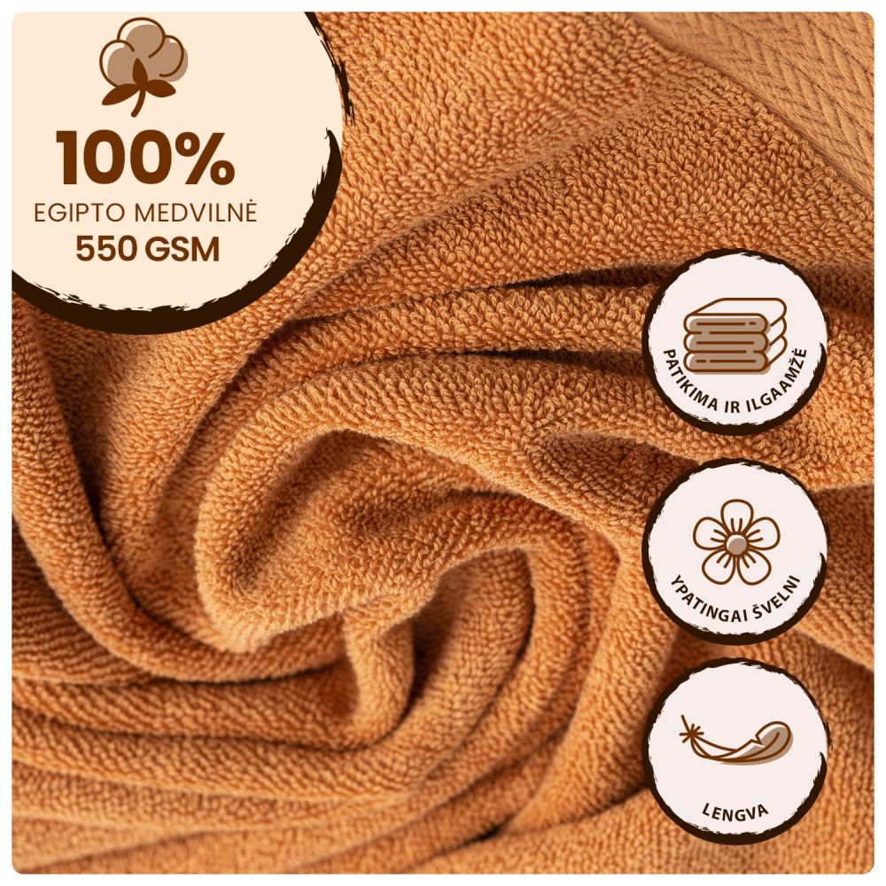 Bath towel “Orange”