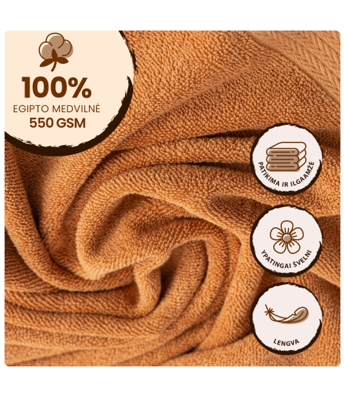 Bath towel “Orange”