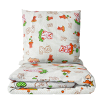 Children’s Bedding Set „Green bears”. Bedding sets with animal print, 90x120 cm, 100x135 cm, 100x140 cm, 110x140 cm, 140x200 cm, 150x200 cm
