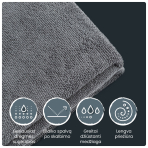 Bath towel “Grey”