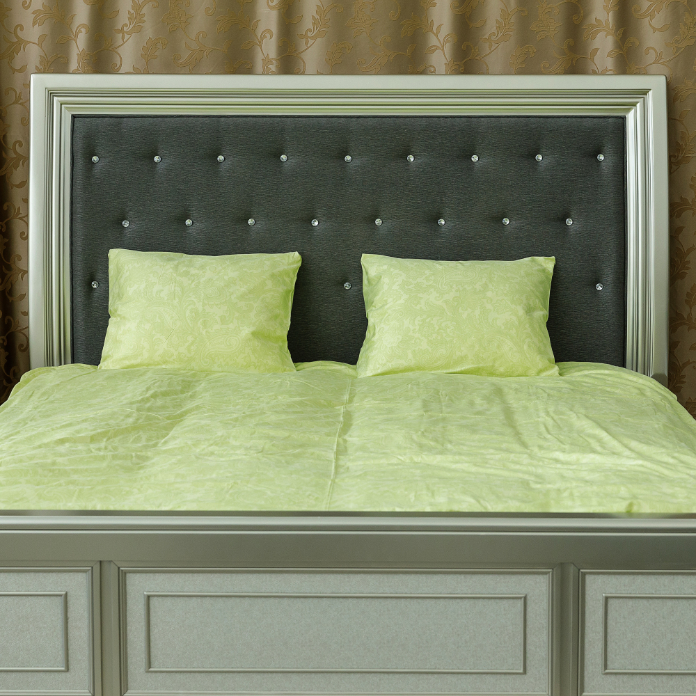 Premium Sateen Bedding Set „Flora“. Satin bedding sets, 140x200 cm, 160x200 cm, 200x200 cm