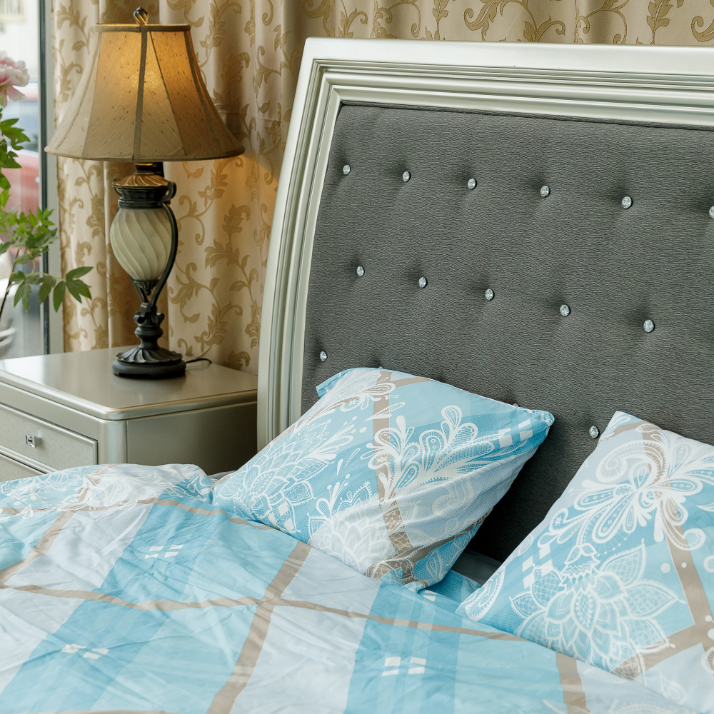 Premium Sateen Bedding Set „Royal“. Satin bedding sets, 140x200 cm, 150x200 cm, 160x200 cm, 200x200 cm, 200x220 cm