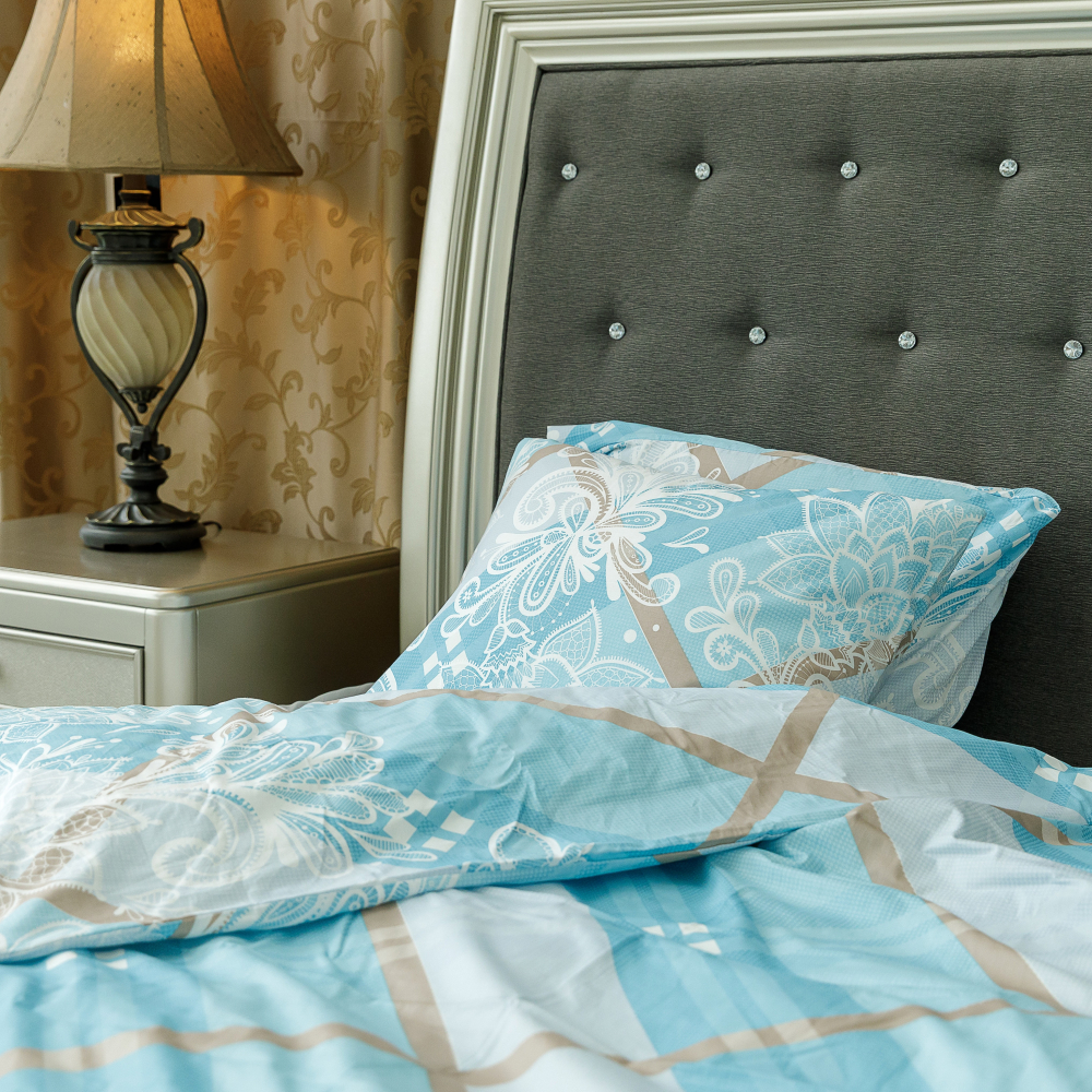 Premium Sateen Bedding Set „Royal“. Satin bedding sets, 140x200 cm, 150x200 cm, 160x200 cm, 200x200 cm, 200x220 cm