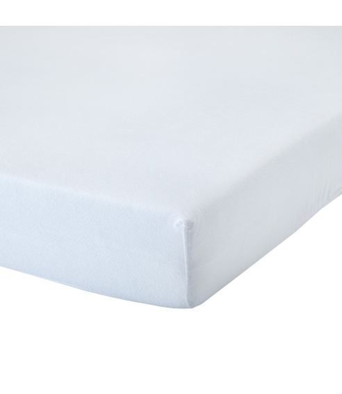 Terry fitted sheet „White Terry sheet“. Fitted sheets 160x200
