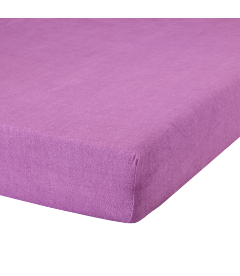 Terry fitted sheet „Lilac“