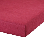 Terry fitted sheet „Bordo“, 180x200 cm