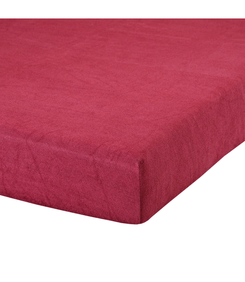 Terry fitted sheet „Bordo“. Fittedsheets