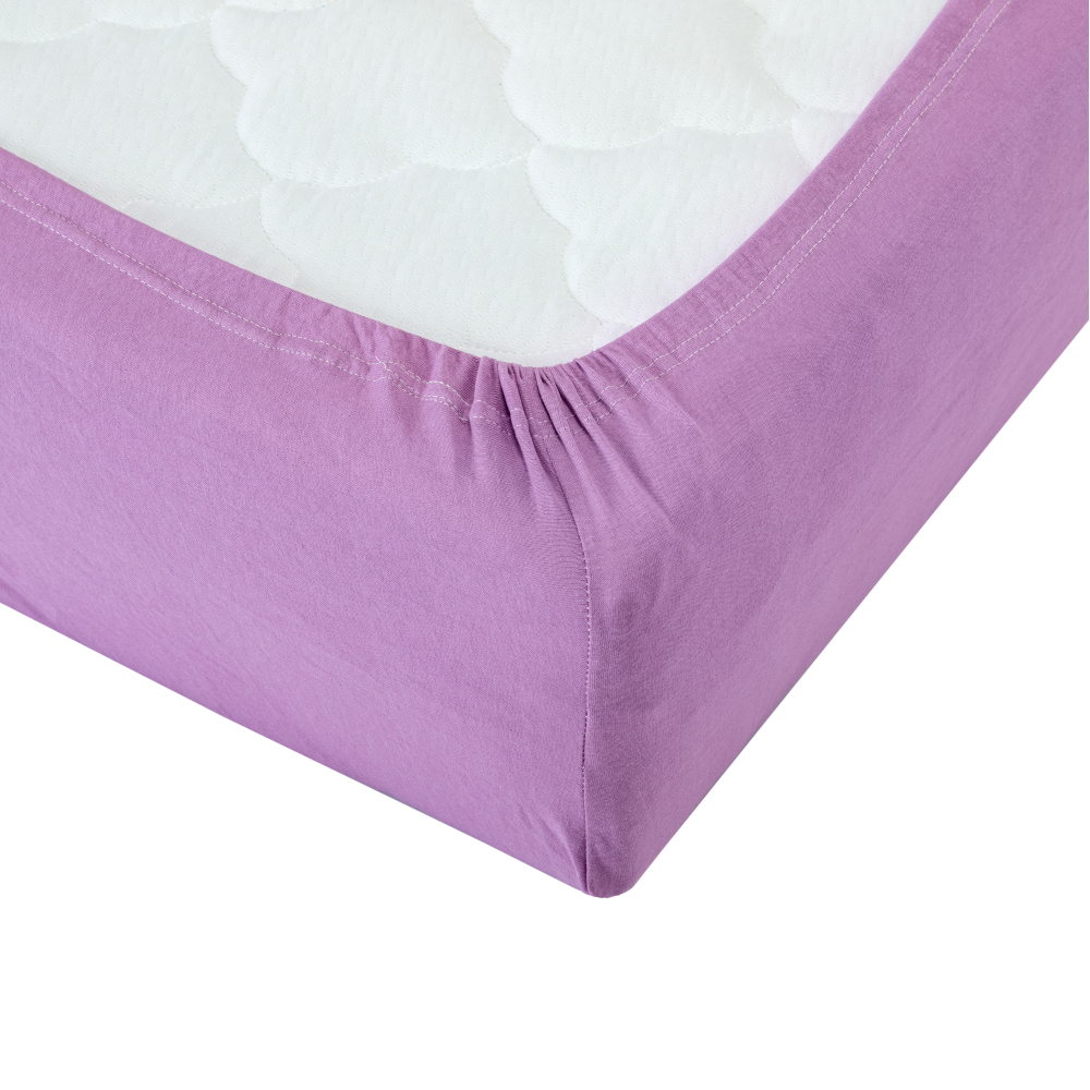Jersey fitted sheet “Lilac”, 180x200 cm