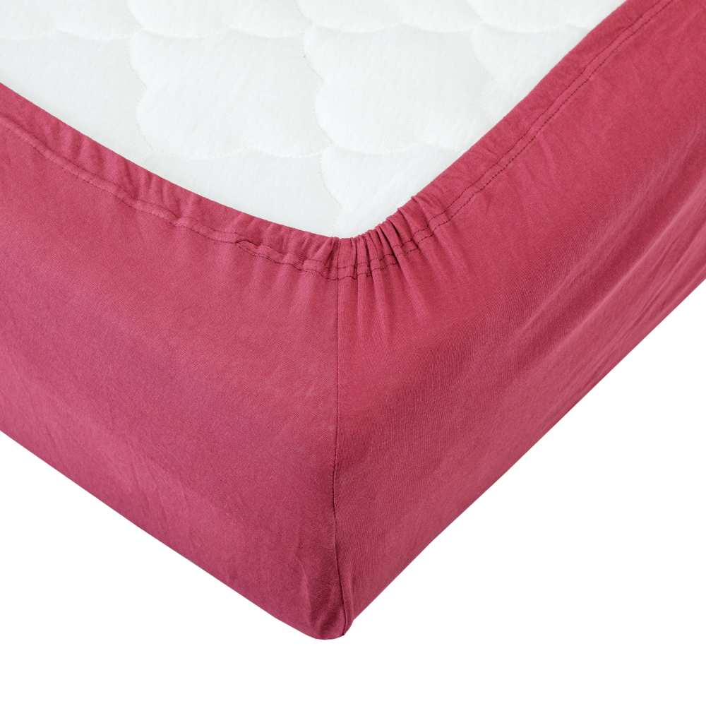 Jersey fitted sheet “Bordeaux”. Fitted sheets 160x200, 140x200 cm, 160x200 cm, 180x200 cm
