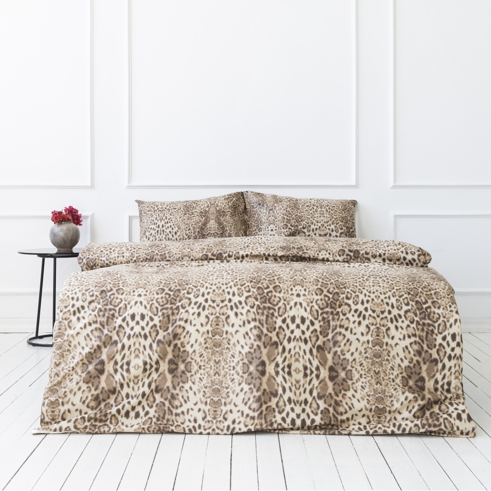 Bedding Set „Leopard“. Bedding sets 135x200, 140x200 cm, 160x200 cm, 200x200 cm, 200x220 cm