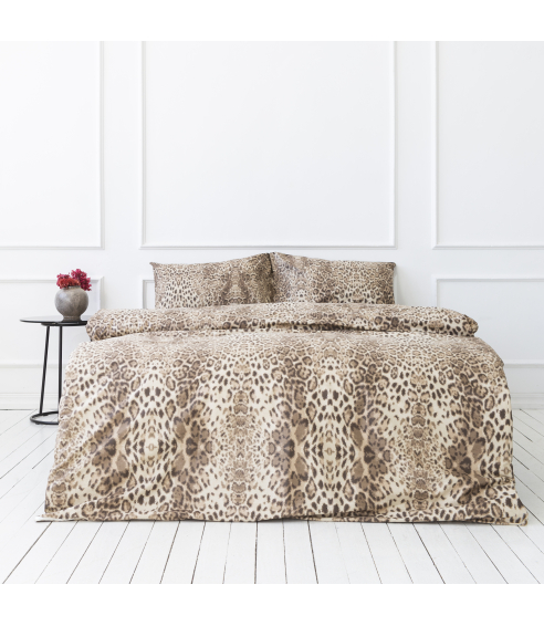 Bedding Set „Leopard“. Cotton bedding sets