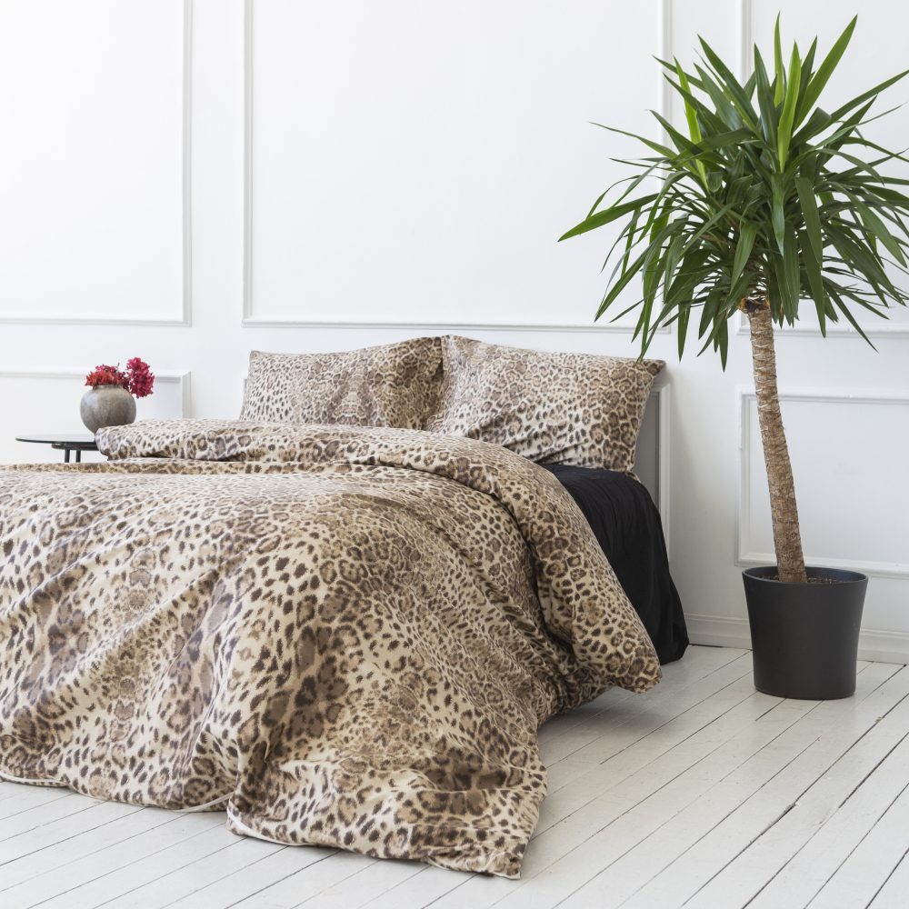 Bedding Set „Leopard“. Bedding sets 135x200, 140x200 cm, 160x200 cm, 200x200 cm, 200x220 cm